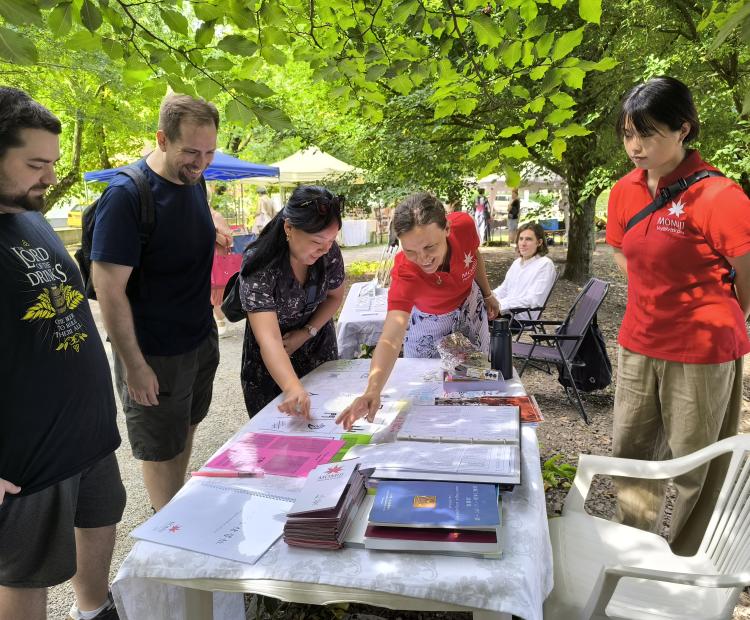Japán Feszt Szentendrén a Momiji nyelviskola részévtelével